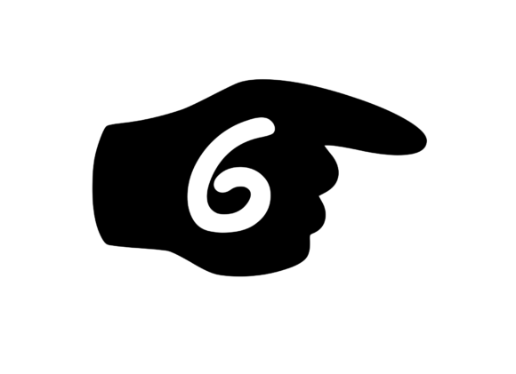 Pointing Hand Graphics for Modern Crafts