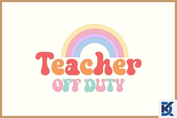 Retro Teacher SVG for Crafts and Graphics