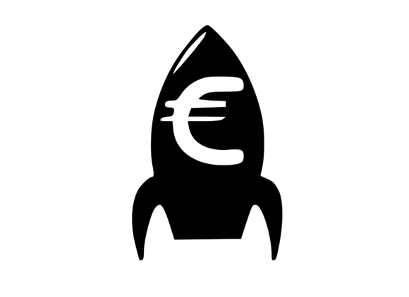 Space Rocket with Playful Mono €: Graphics for Crafts