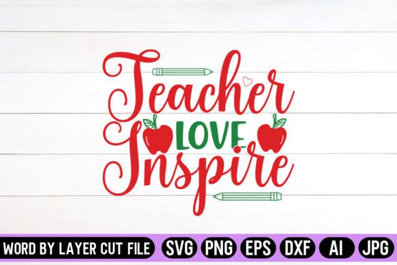 Teacher Love Inspire SVG Design: A Pro Review