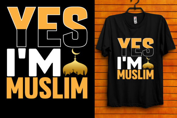 Yes I m Muslim: Graphics for Crafts & Branding