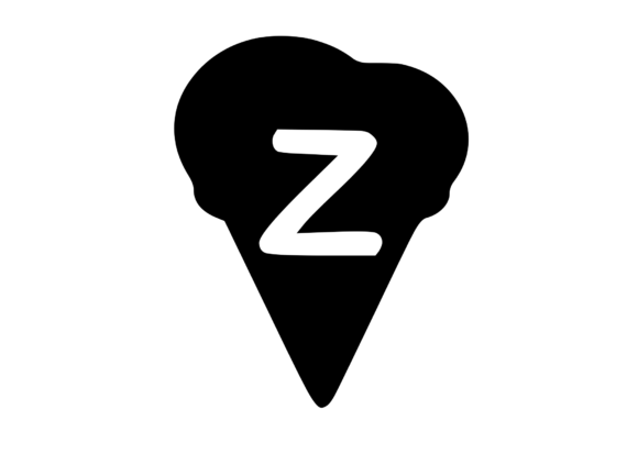 Yummy Ice Cream Cone with Mono Z: Graphics for Crafts